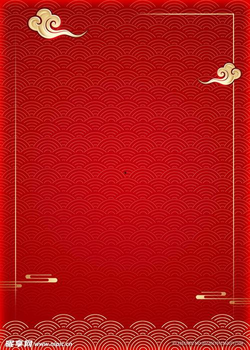 红色喜庆图片,红色图片中的节日盛宴
