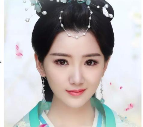 古装额头画花图片大全,探寻古装额头花饰之美