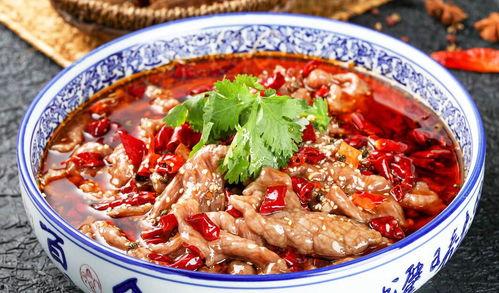 水煮肉片的图片大全,麻辣鲜香，视觉与味蕾的双重盛宴