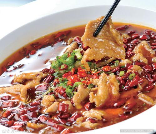 水煮肉片的图片大全,麻辣鲜香，视觉与味蕾的双重盛宴
