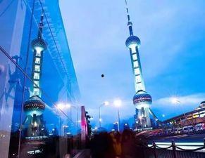 东方明珠塔图片,上海天际线的璀璨明珠