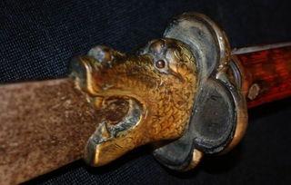 关刀图片,古代冷兵器之雄风再现